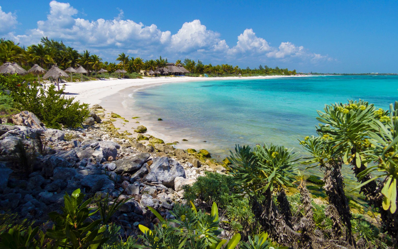 Xpu Ha beach in Mexico is one of the World's Best Beaches with sand in Artful Bracelets's Sandbank.