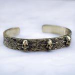 3 DEAD MEN BRACELET | BRASS