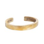 LARGE MINIMAL BRACELET | BRASS