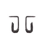 UHYA BLACK EARRINGS | OXIDIZED 925 STERLING SILVER