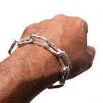 ULA X CHAIN LINK BRACELET | 925 STERLING SILVER